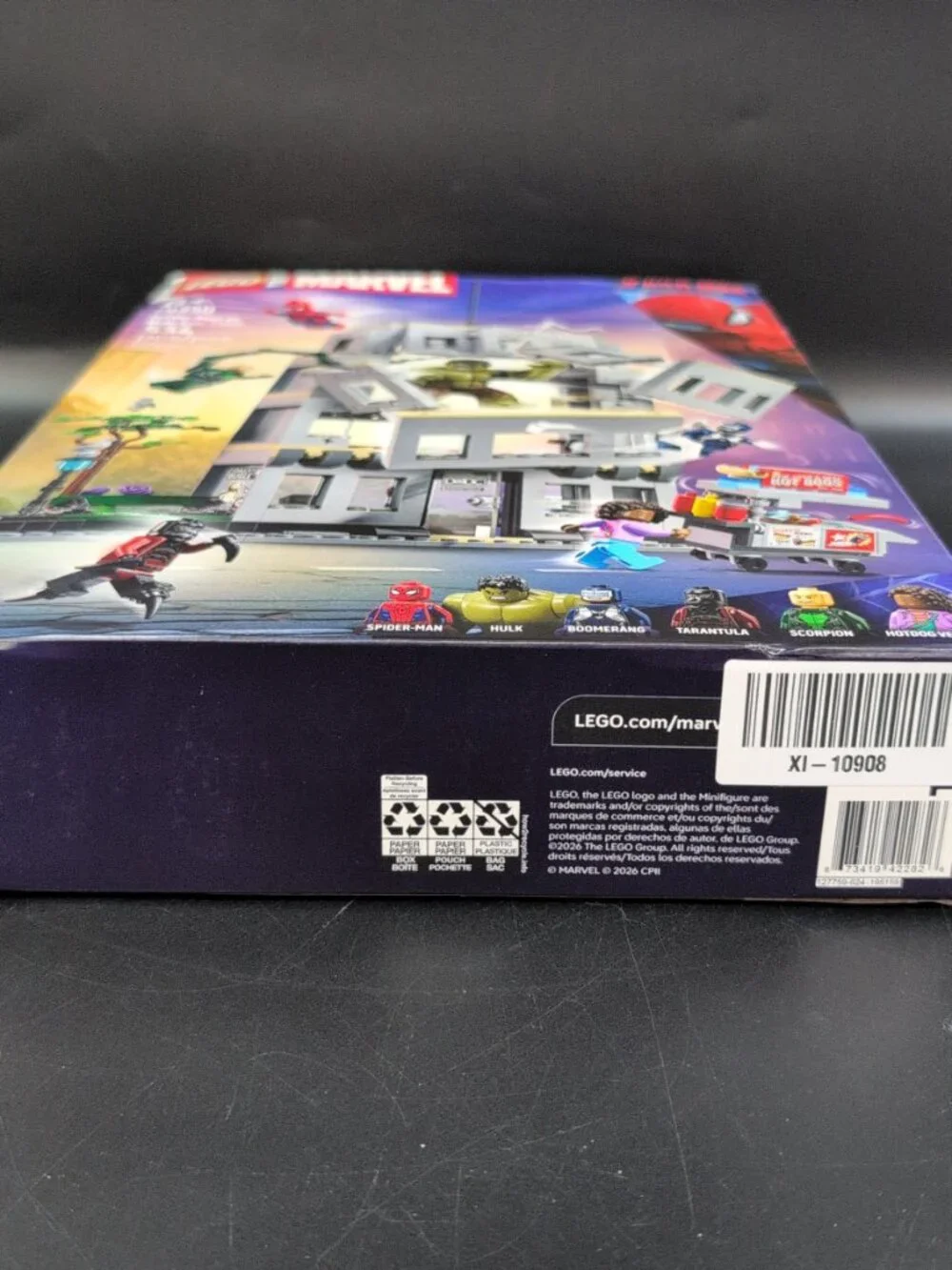 LEGO Marvel Spider-Man vs Hulk Epic Clash Set 76350 - 534 Pcs Sealed Set